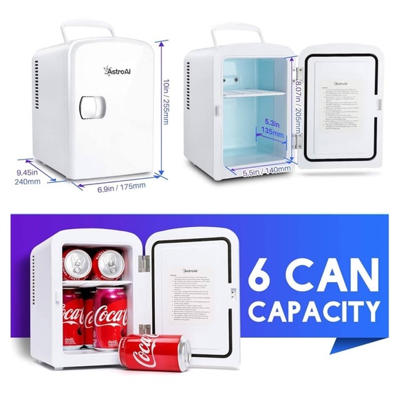 Portable mini fridge. Brand new with original box! - Picture 2 of 5